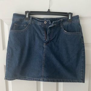 St. John’s Bay Denim Skort